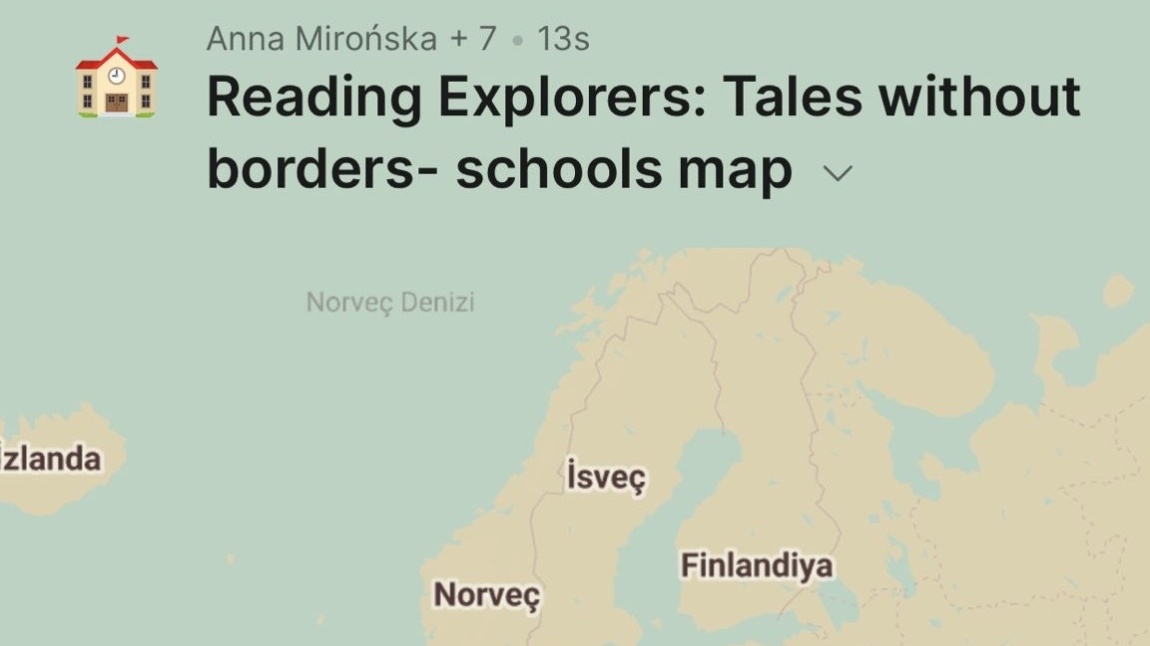 Yeni bir e-Twinning projesi “Reading Explorers: Tales without borders”
